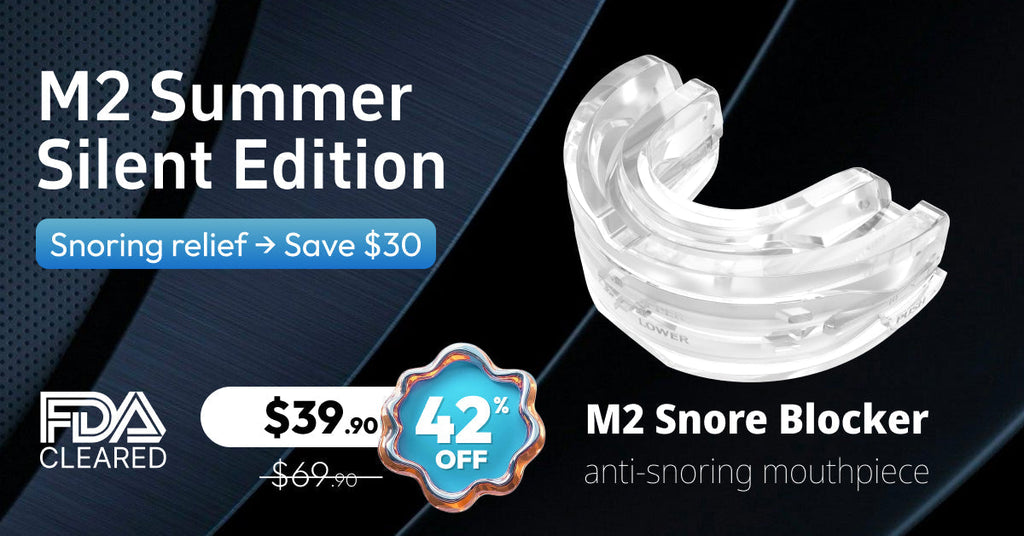 MRD_M2 Oral Appliance: Stop Snoring & Treat Mild Breathing Disruptions Without CPAP