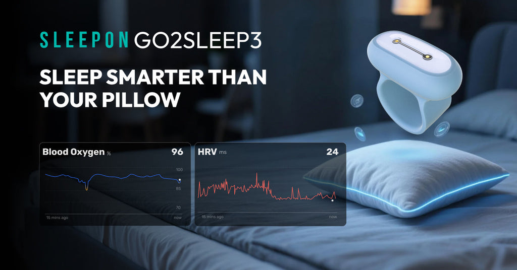 GO2SLEEP 3 Ring: Monitor Nighttime Oxygen Drops to Support Brain Health